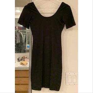 American Apparel black bodycon dress